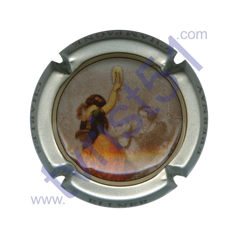 ELLNER Charles n°14 contour argent