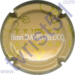 DAVID-HEUCQ Henri n°31b fond crème