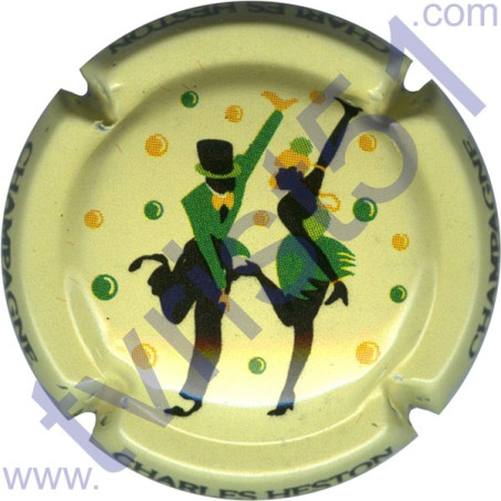 COTEAUX SIX CHARLES HESTON n°01 danseurs vert