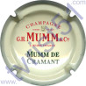 MUMM n°127 Mumm de Cramant inscription contour