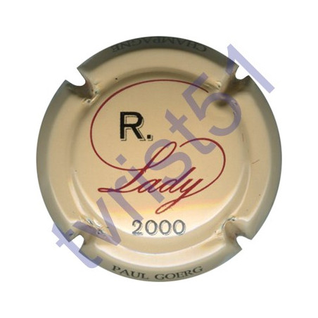 GOERG Paul n°19 Cuvée Lady R 2000