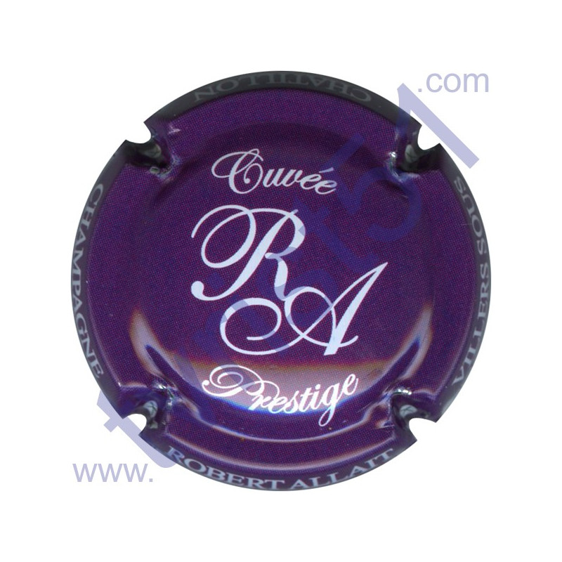 ALLAIT ROBERT n°29b Prestige violet foncé et blanc
