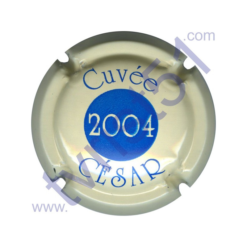 COUTELAS David n°10a César 2004 crème pâle