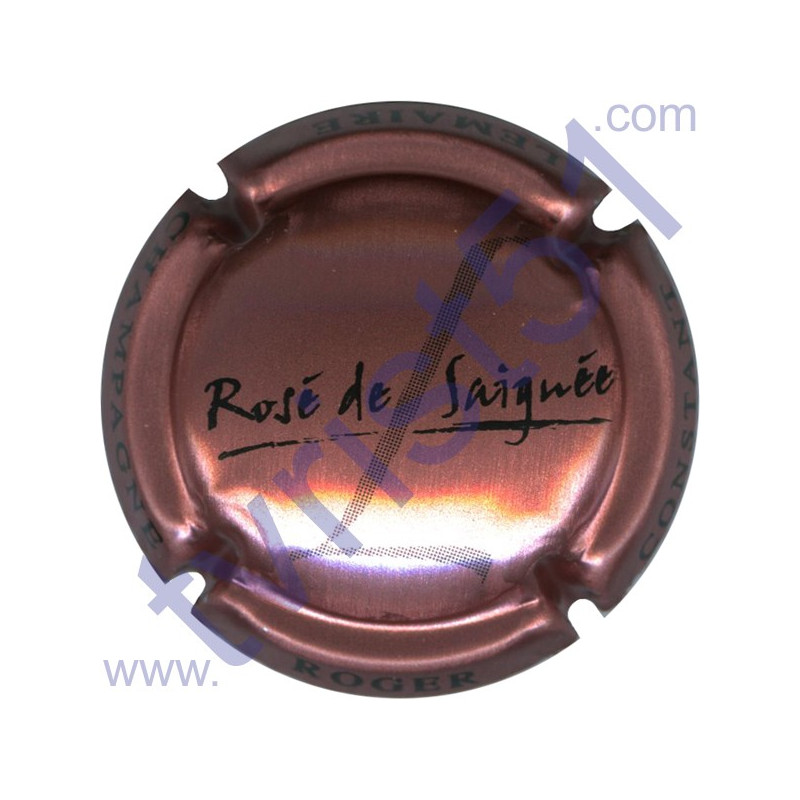 LEMAIRE R.C. : Rosé de Saignée vieux rose et noir