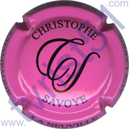 SAVOYE Christophe n°07 rose et noir