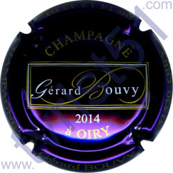 BOUVY Gérard : fond violet métallisé 2014