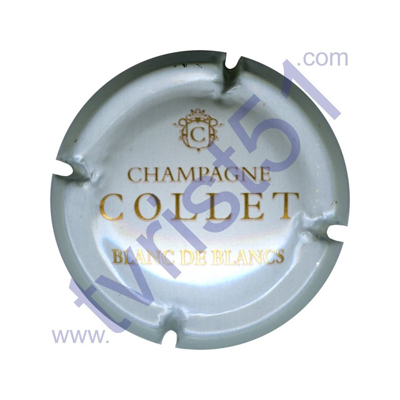 COLLET : Blanc de blancs, blanc contour blanc cassé