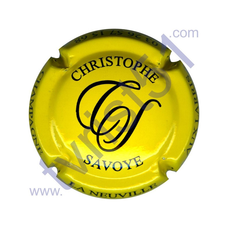 SAVOYE Christophe n°06 jaune et noir