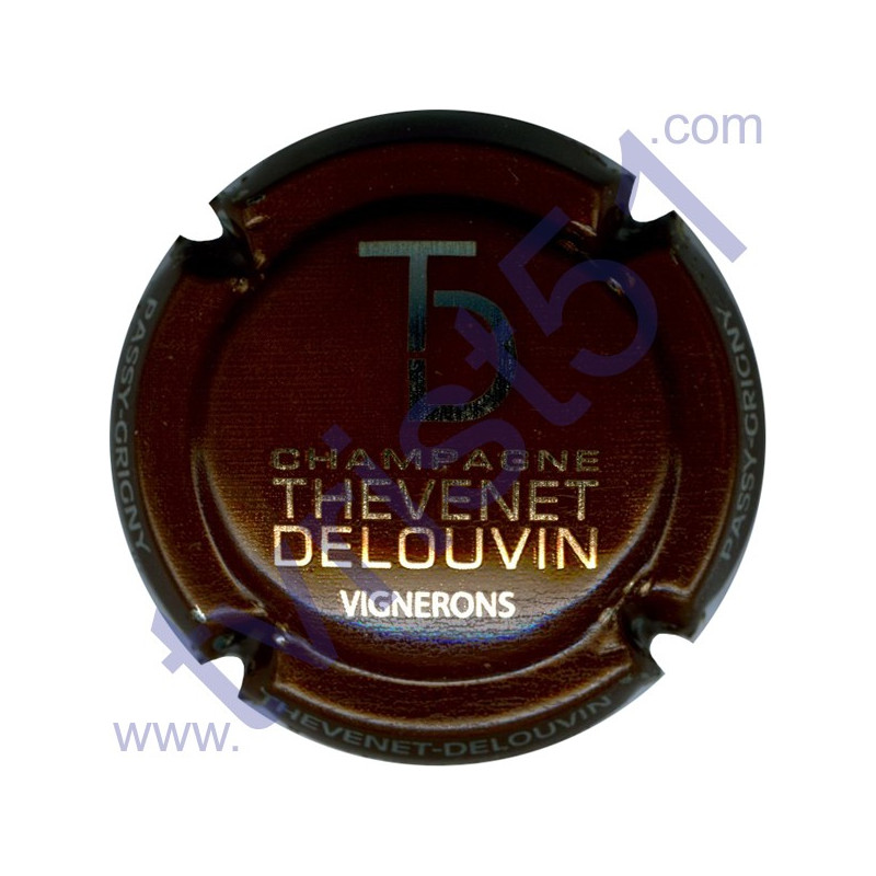THEVENET-DELOUVIN n°10 marron et métal