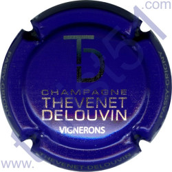 THEVENET-DELOUVIN n°12 violet vif et métal