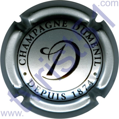 DUMENIL n°32 argent et noir