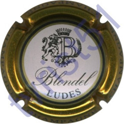 BLONDEL n°31 contour or lettres noires