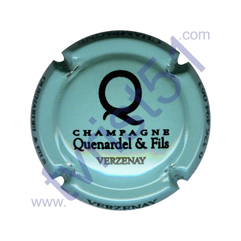 QUENARDEL & FILS n°28h turquoise pâle