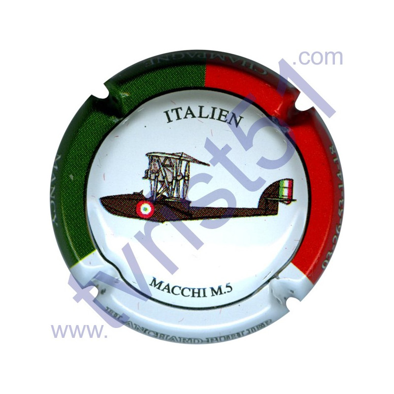 BLANCHARD-PUBLIER n°05 Italien Macchi M5