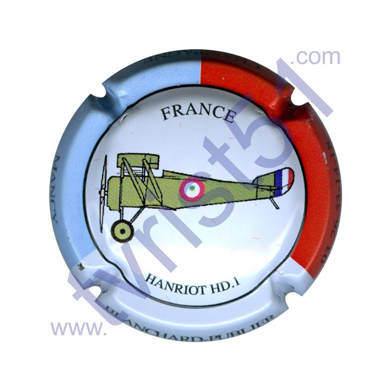 BLANCHARD-PUBLIER n°05 France Hanriot HD1