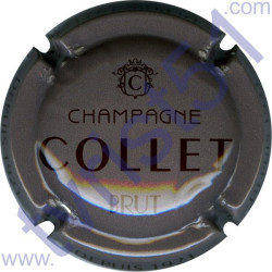 COLLET : gris Brut inscription contour