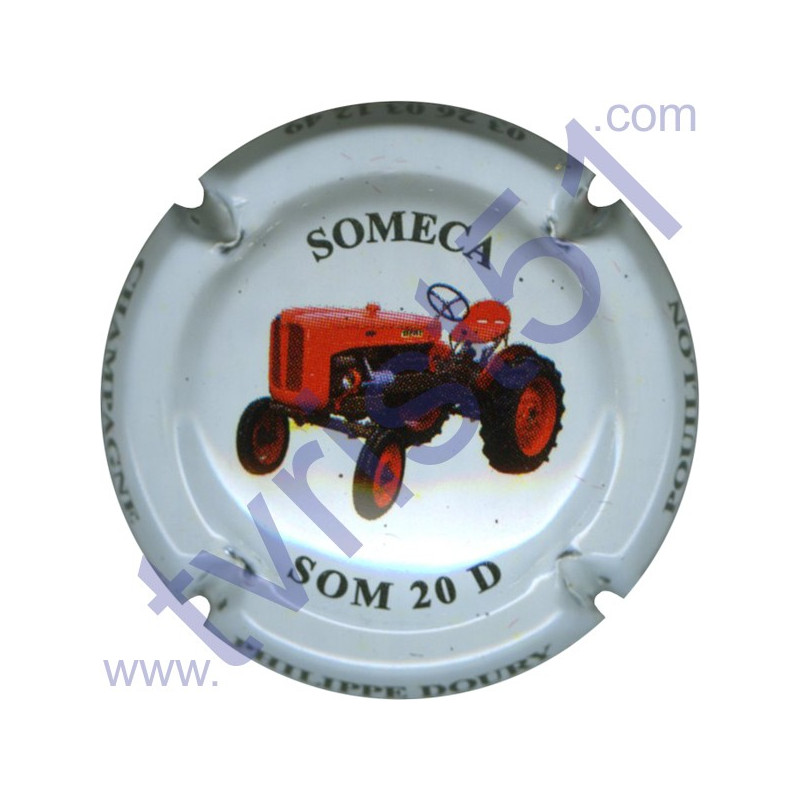 DOURY Philippe n°39d Tracteur SOMECA