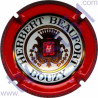 BEAUFORT Herbert : contour rouge inscription contour