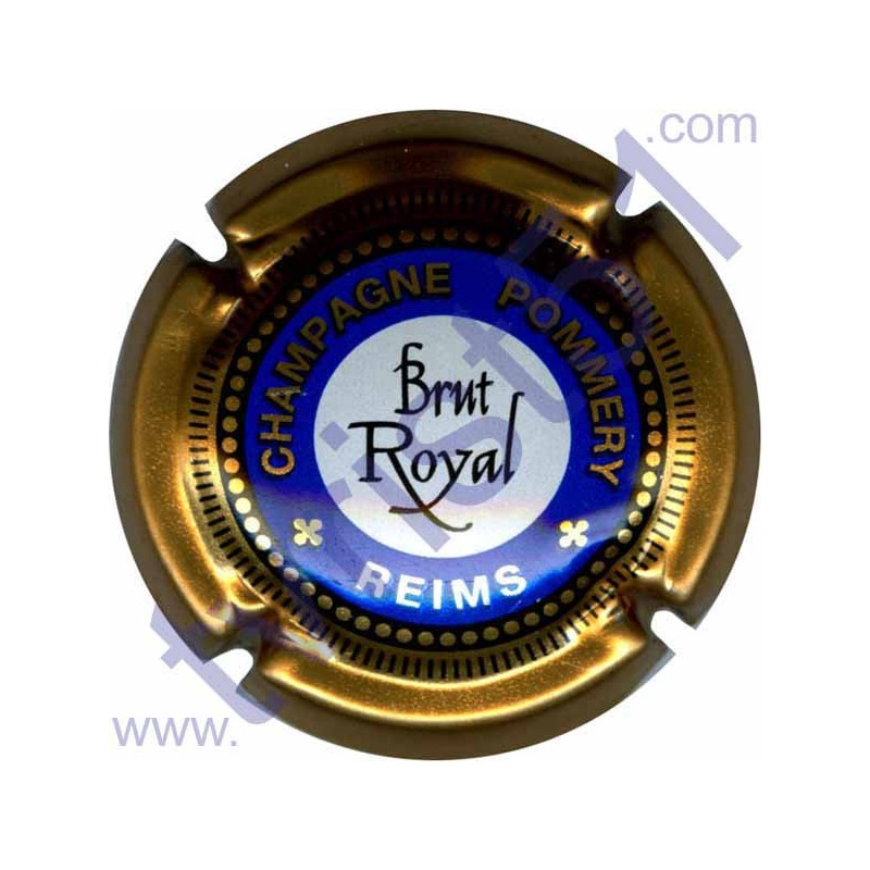 POMMERY : contour or-bronze verso or