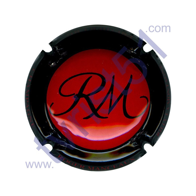 MANCEAUX Roger n°14e rouge contour noir