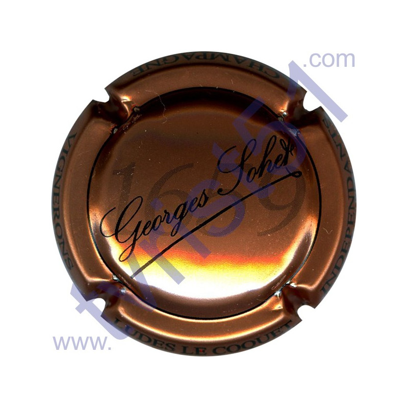 SOHET Georges n°04 rosé et noir