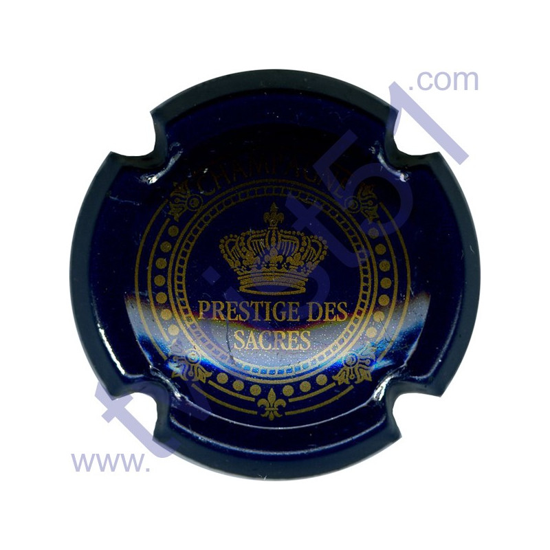 PRESTIGE DES SACRES n°07 bleu et or