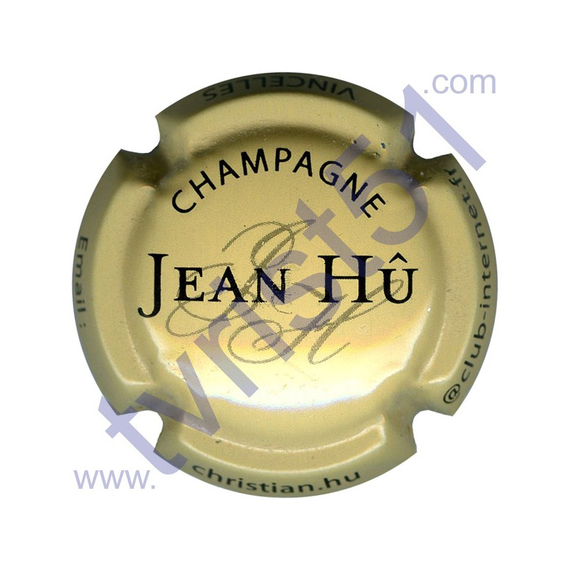 HU Jean n°06 crème et noir