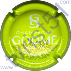 GODME Sabine n°06 vert pomme et blanc