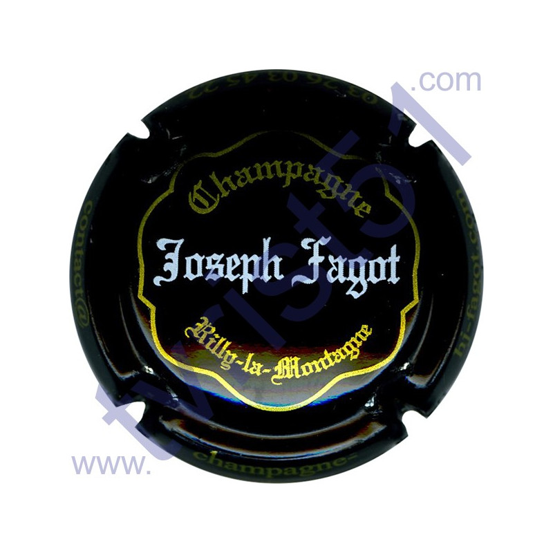 FAGOT Joseph n°22 noir