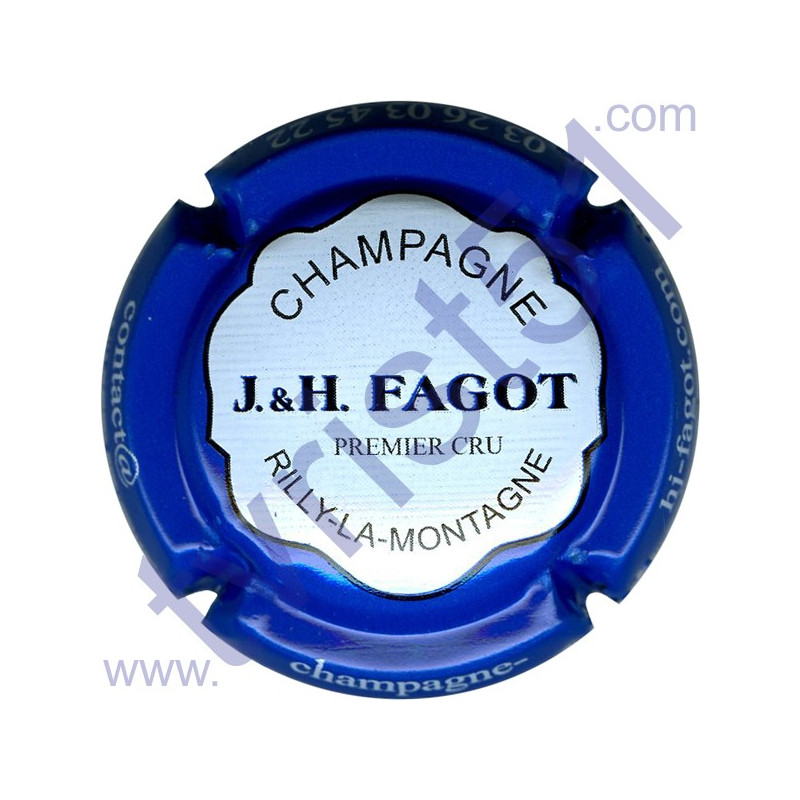 FAGOT J. & H. : contour bleu FAGOT J. & H. : contour bleu