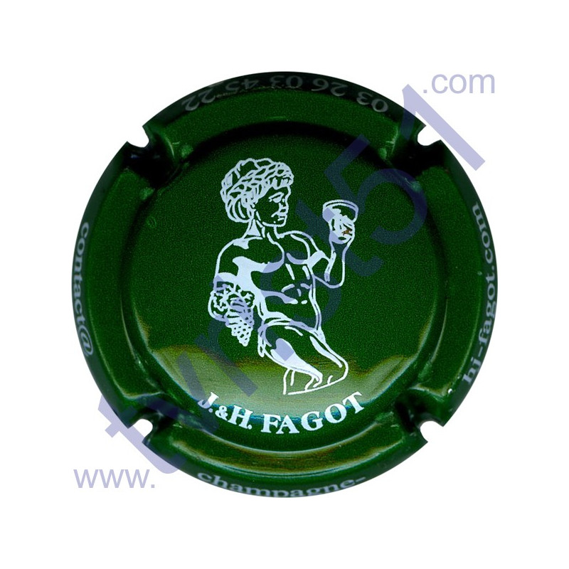 FAGOT J. & H. : angelot vert FAGOT J. & H. : angelot vert