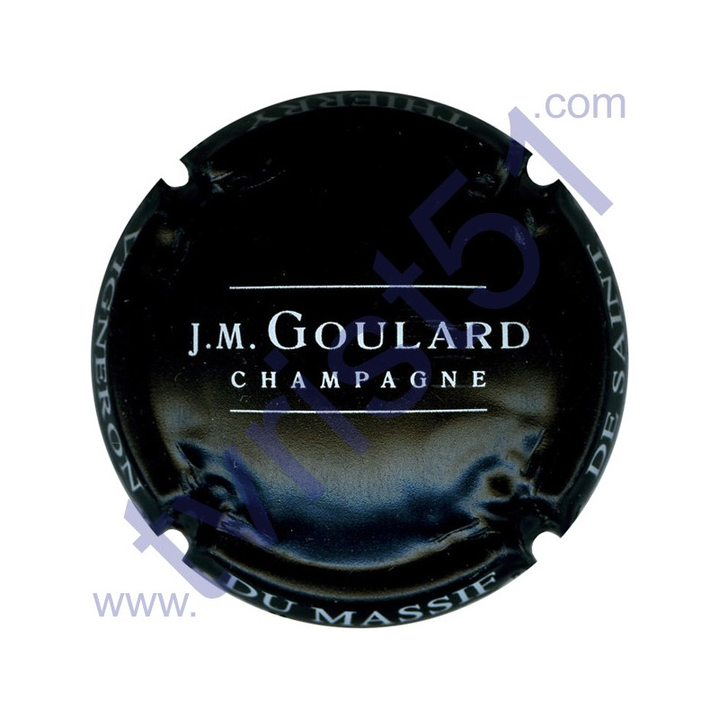 GOULARD JM n°10 noir et blanc