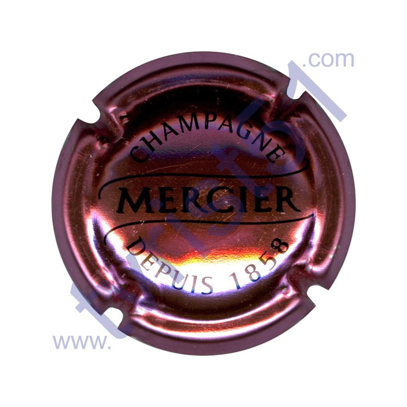 MERCIER n°30 rosé et noir