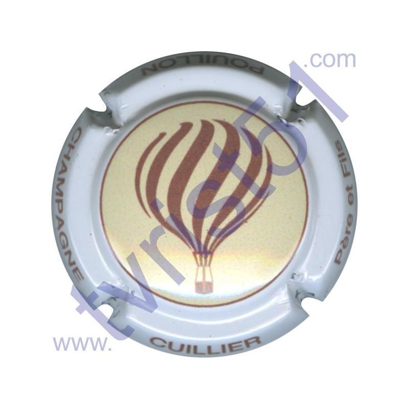 CUILLIER P. & F. n°33 fond crème