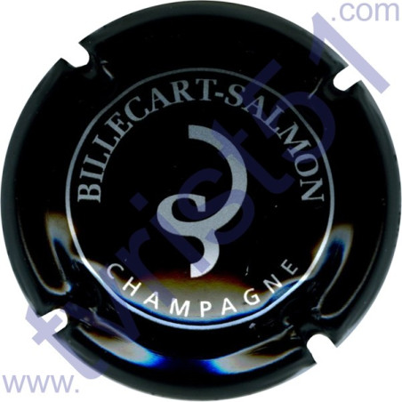 BILLECART-SALMON : noir et argent petit cercle