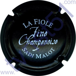 MALOT Sadi : Fine Champenoise noir mat et blanc