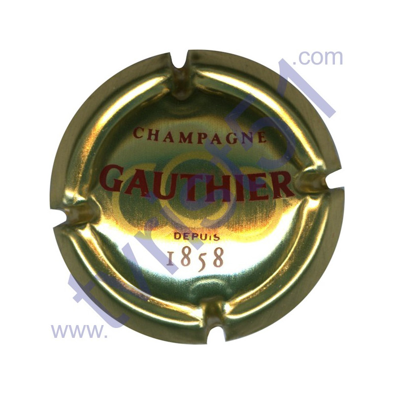 GAUTHIER n°05 or et marron 32mm