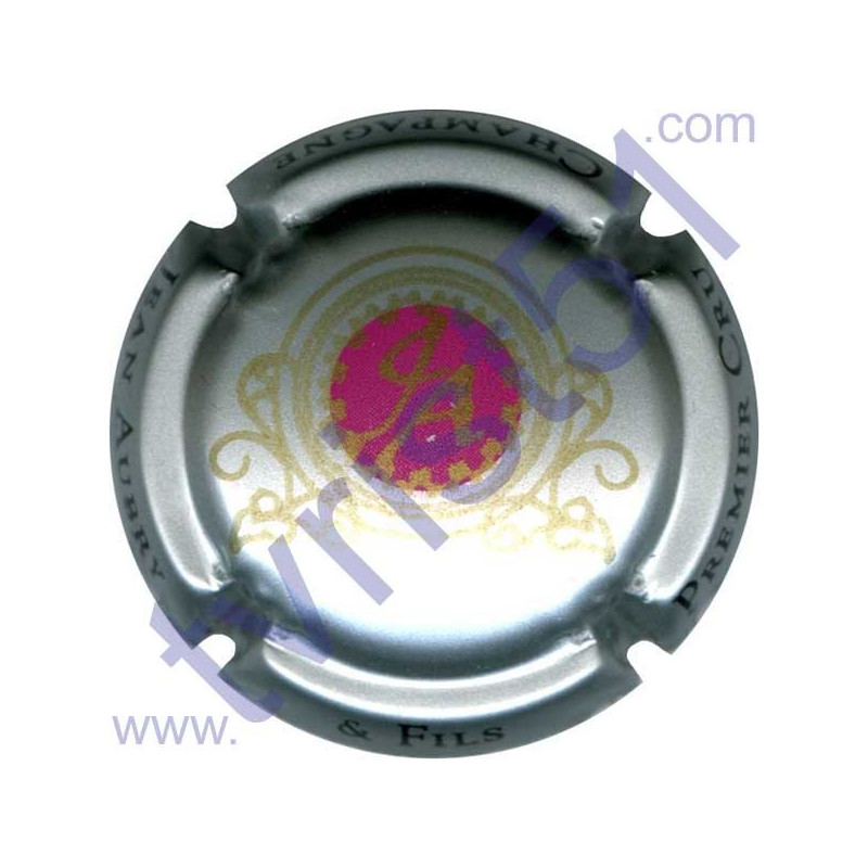 AUBRY Jean n°14 fond argent AUBRY Jean n°14 fond argent