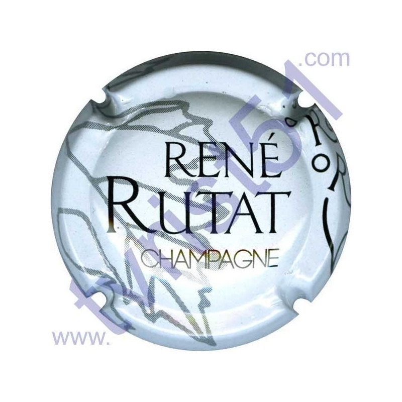 RUTAT René n°20 blanc et noir