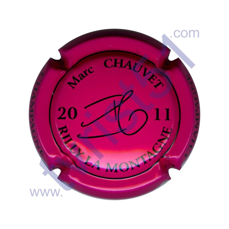 CHAUVET Marc n°23b millésime 2011 fuchsia