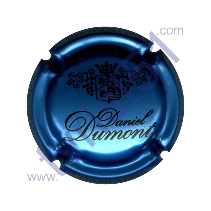 DUMONT Daniel : bleu métal et noir