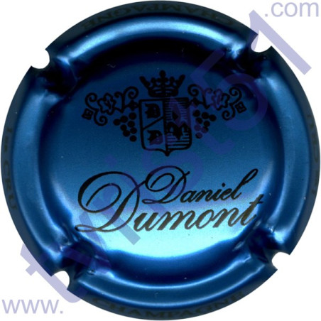 DUMONT Daniel : bleu métal et noir