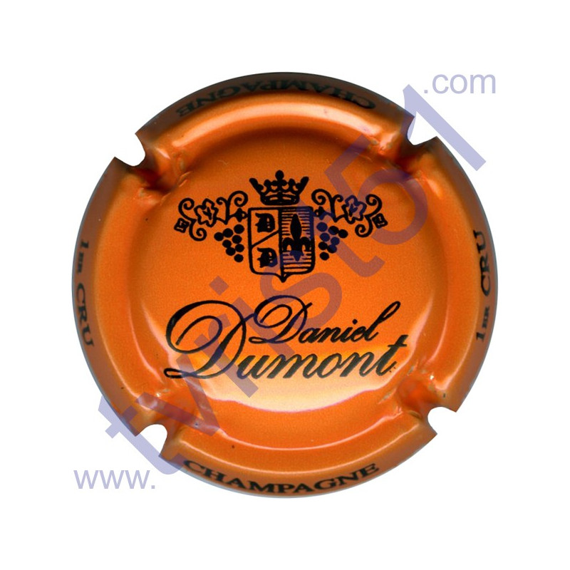 DUMONT Daniel : orange et noir