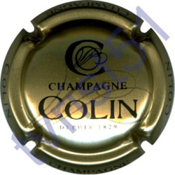 COLIN n°24 or pâle et noir