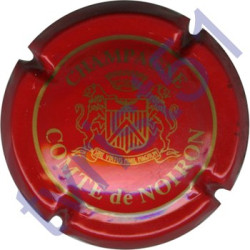 COMTE DE NOIRON n°16 rouge et or