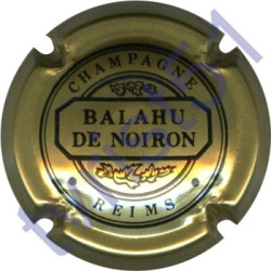 COMTE DE NOIRON BALAHU n°01 or et noir