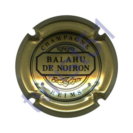 COMTE DE NOIRON BALAHU n°01 or et noir