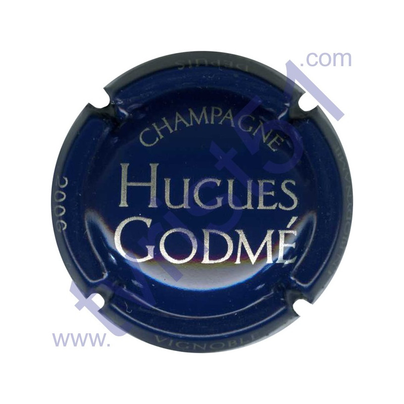 GODME HUGUES n°01c bleu et argent