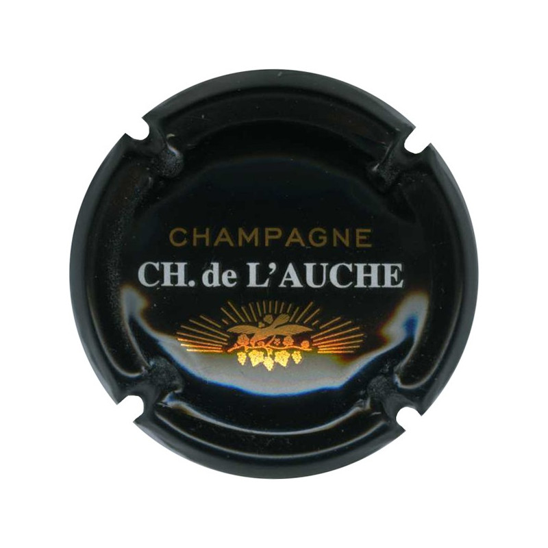 CHARLES DE L'AUCHE n°11 noir, blanc et or