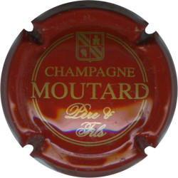 MOUTARD PERE & FILS n°16 bordeaux et or pâle